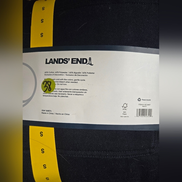 Lands' End Women's Hooded Lounger Sz Small - Picture 2 of 2